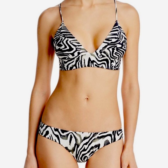 Boys + Arrows Other - Boys + Arrows Dana Bikini Set in Z-Brah Print